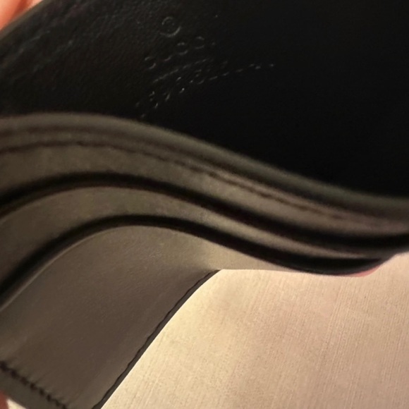 Leather graphic print card holder Gucci - Picture 4 of 9